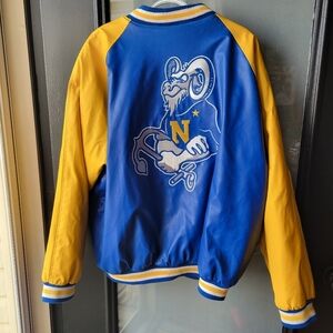 Vintage Steve & Barry’s Navy University Jacket Mens Exrta Large XL Lettermans